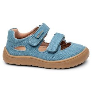 Chlapčenské barefoot sandále PROTETIKA TAFI JEANS modré