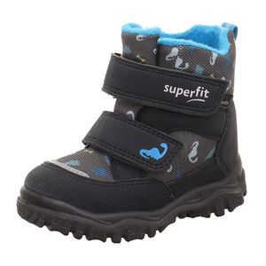 Fiú téli csizma HUSKY1 szürke/világoskék Gore-Tex, Superfit,1-006045-2000