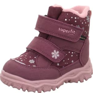 Dievčenské zimné topánky HUSKY1 Red/Pink Superfit 1-006045-5010
