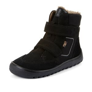 Detské zimné barefoot topánky UP HILL WOOL Black Froddo G3160262-9