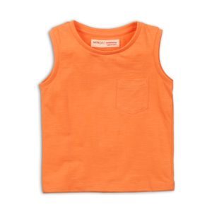Tricou pentru băieți, Minoti, 1VEST 6, portocaliu