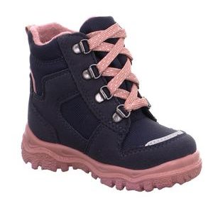 lányok fűzős csizma HUSKY1 GTX, Superfit, 1-000046-8010, sötétkék