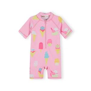 Dievčenský plavkový set Minoti 30SWIM100 ružový