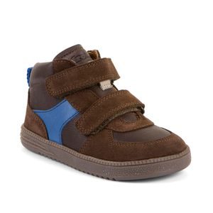 Ghete barefoot din piele pentru băieți, pentru tot anul, LOOP HIGH-TOPS BROWN Froddo G2110157-1