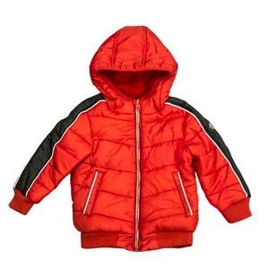 Geacă de iarnă pentru băieți Puffa, Minoti, MONSTER 2, roșu