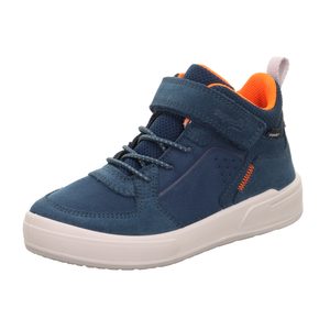 Chlapčenské členkové tenisky Superfit MAVERICK Blue/orange 1-100104-8010