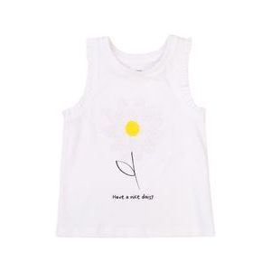 Tricou pentru fete, Minoti, Chain 2, alb