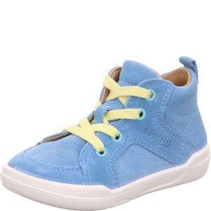 Chlapčenské barefitové tenisky SUPERFREE Light Blue/Yellow Superfit 1-000539-8400 - svetlo modrá