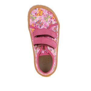 Dievčenské plátené barefoot tenisky CANVAS FUXIA/PINK Froddo G1700440-11