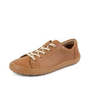 Barefoot bőr tornacipő LACES COGNAC Froddo G3130294-3