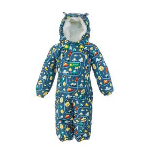 Overal chlapecký s kožíškem, Pidilidi, PD1157-02, modrá