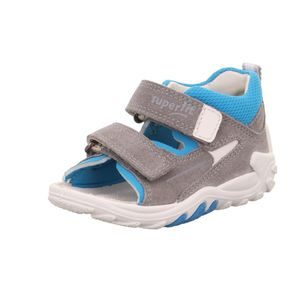 Chlapecké sandály FLOW Gray/Turquoise Superfit 1-000035-2010 šedá