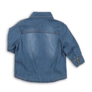 Nohavice dievčenské džínsové elastické, Minoti, GANG 15, modrá