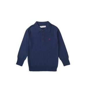 Fiú hosszú ujjú póló, Minoti, Retro 1, kék