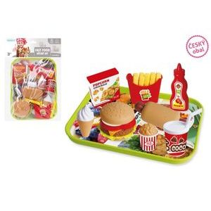 Fast Food občerstvenie s podnosom - české obaly, Wiky, W021466