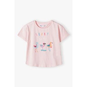 Lányok rövid ujjú póló, Minoti, 14tee 23, Girl