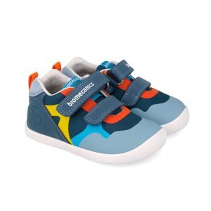 Teniși barefoot pentru băieți GAEL DENIM Protetika albastru deschis