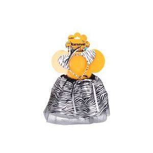 Karnevál készlet - zebra, Wiky, W026077