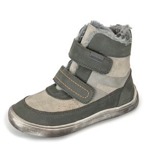 Băieți cizme de iarnă Barefoot RODRIGO GREY, Protezare, gri