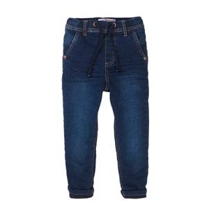 Kalhoty chlapecké podšité džínové s elastanem, Minoti, 7BLINEDJN 2, modrá 