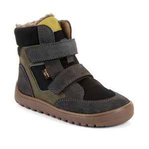 Gyerek téli barefoot cipő UP HILL WOOL Gray/Black Froddo G3160262-3