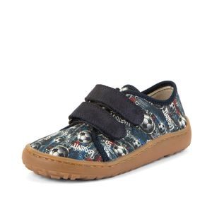 Chlapčenské plátené barefoot tenisky CANVAS BLUE+ Froddo G1700440-29
