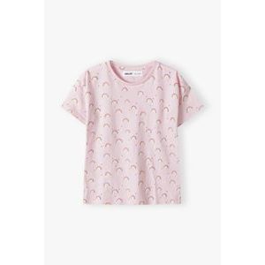 Pantaloni pentru fete cu elastan, Minoti, Secret 11, roz