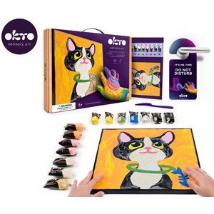 OKTO Maľba podľa čísiel "Mačka" 29x29 cm, OKTO, W051110