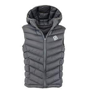 Detská extra ľahká prechodná nylonová vesta TEPA, Pidilidi, PD1155-09, sivá