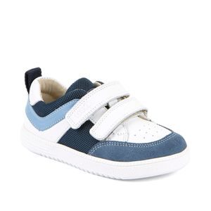 Teniși barefoot textili pentru băieți LOOP BLUE/WHITE Froddo G3130282