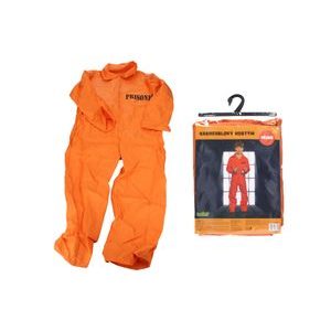 Farsangi szett - fogoly M 110-120 cm, Wiky, W036028