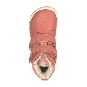 Dívčí zimní barefoot boty KESY TAUPE, Protetika, šedá