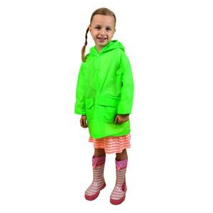 pláštěnka PVC neonová, Pidilidi, PL0065-19, zelená