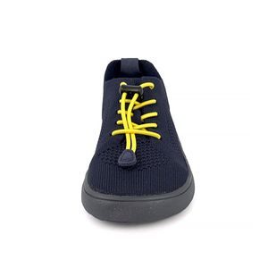 Fiú vászon barefoot papucs CANVAS T-BAR BLUE Froddo G1700439-5