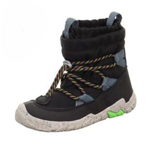 Detské zimné topánky barefit TRACE Black/Blue Gore-TEX, Superfit,1-006038-0000