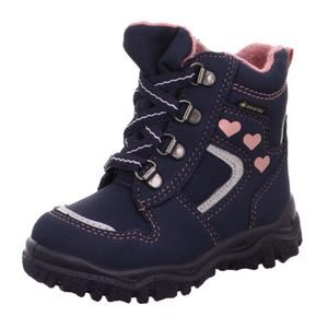 Ghete de iarnă cu șireturi pentru fete HUSKY1 GTX, Superfit, 1-000046-8000, albastru