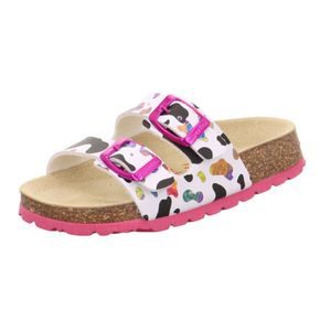 Dievčenské korkové pantofle Superfit FOOTBAD Black 1-800111-1170