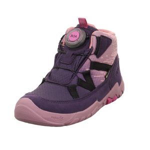 Pantofi barefoot pentru fete, pentru tot anul TRACE Purple/ Pink GTX Superfit 1-006040-8500