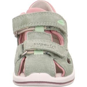 Dívčí sandály BOOMERANG Light Green/PinkPurple Superfit 1-000869-7500 světle zelená