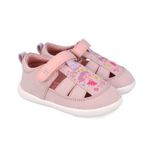 Sandale barefoot pentru fete LONA PRINCESA ROSA Biomecanics 262342-A032