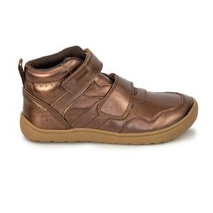 Dívčí celoroční boty Barefoot TIRA BROWN, Protetika, hnědá