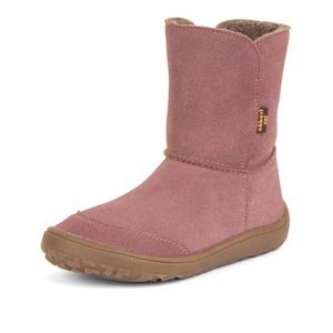 Lányok téli mezítlábas cipő TEX SUEDE Sötét rózsaszín, Froddo, G3160238, pink