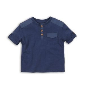 Tričko chlapecké s krátkým rukávem, Minoti, CACTUS 7, modrá