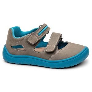 Chlapčenské barefoot sandále PROTETIKA NERY KHAKI sivé