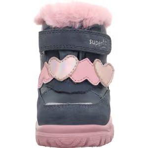 Dievčenské zimné topánky HUSKY+ Blue/Pink Superfit 1-006061-8000