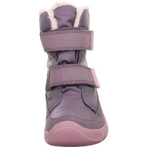 Dívčí zimní barefoot boty TEX SUEDE Bordeaux, Froddo, G3160238-1, červená