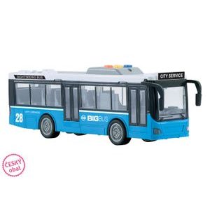 Autobuz cu efecte 29 cm - ambalaj ceh, Wiky Vehicles, W013517