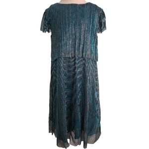 Rochie pentru fete pentru ocazii, Minoti, FORTUNE 3, albastru închis