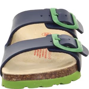 Chlapčenské korkové papuče FOOTBAD Blue/Green Superfit 1-800111-8210