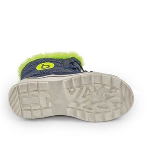 Chlapčenské zimné topánky s kožušinou ICEFOX, sťahovacie, bočný zips, BUGGA, B00170-04, modré